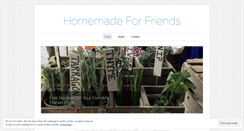 Desktop Screenshot of homemadeforfriends.com